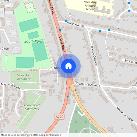 Loose Road, Maidstone