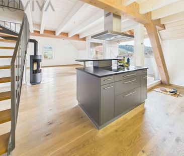 Attraktive 5,5-Zimmer-Wohnung mit Galerie im Dachgeschoss - Foto 3