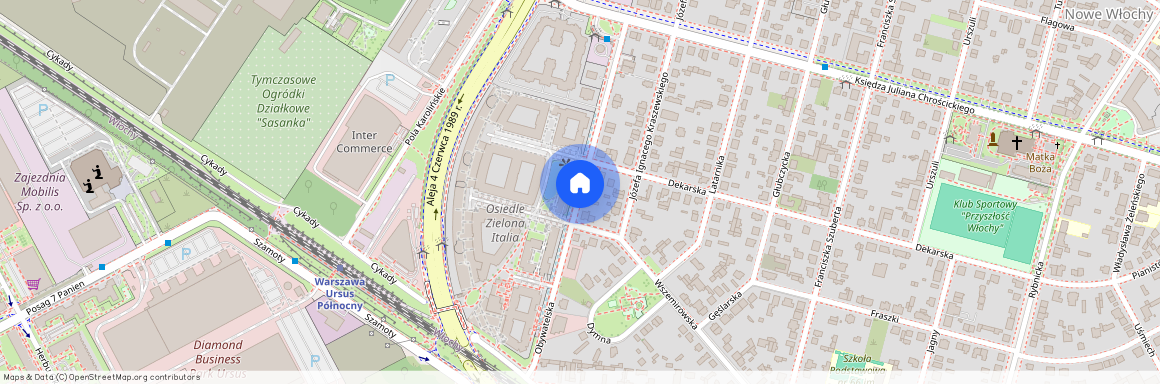 ul. Obywatelska, Nowe Włochy, Włochy, Warszawa, mazowieckie