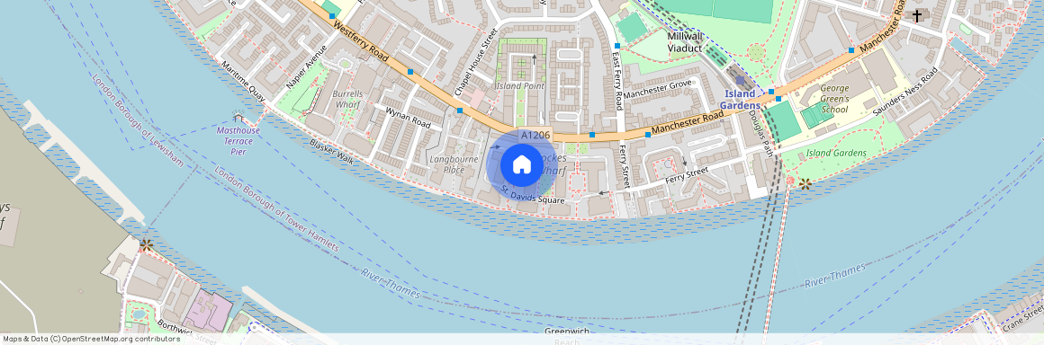 St Davids Square, Docklands, London, E14