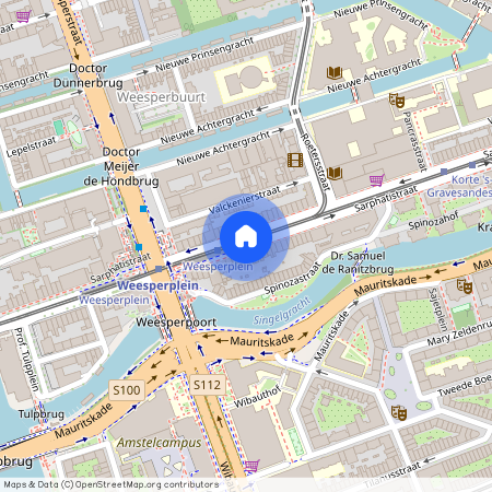 Weesperbuurt/Plantage, 1018 GS, Sarphatistraat, Amsterdam