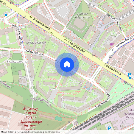 Warszawa, Żoliborz, Kaliny, Jędrusik