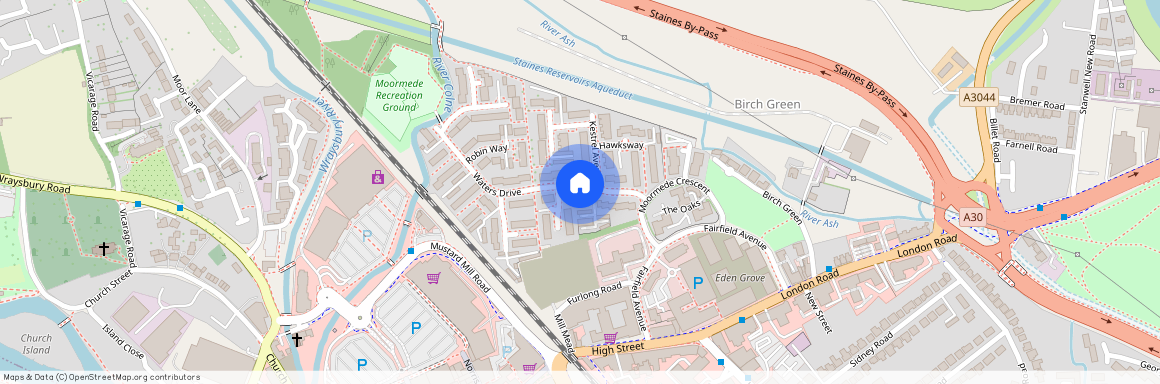 Waters Drive, Staines-Upon-Thames, TW18