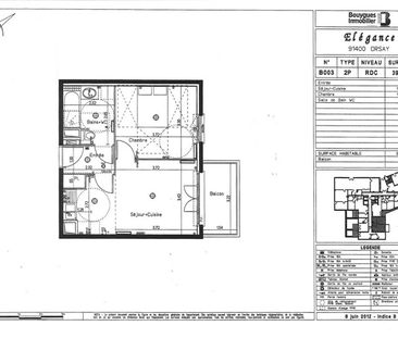 Appartement 2 Pièces 39 m² - Photo 2