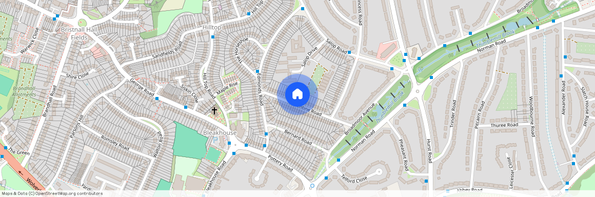 Valentine Road, B68, Oldbury