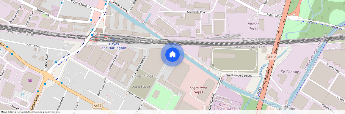 Hayes Village, Hayes, London, UB3