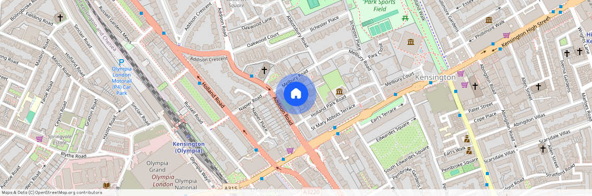 Strangways Terrace, Holland, W14