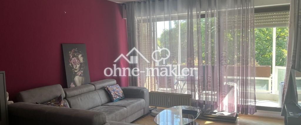 Vollmöblierte 2 Zimmer-Wohnung mit großem Balkon zur Untermiete in Köln-Junkersdorf - Photo 1