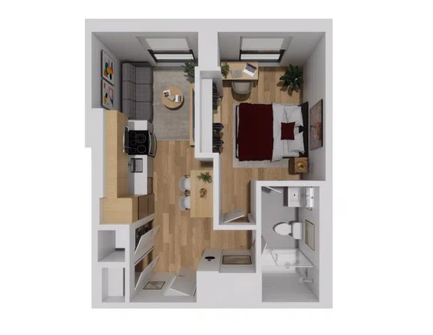 Znith — 1 Bed, 1 Bath - Photo 1