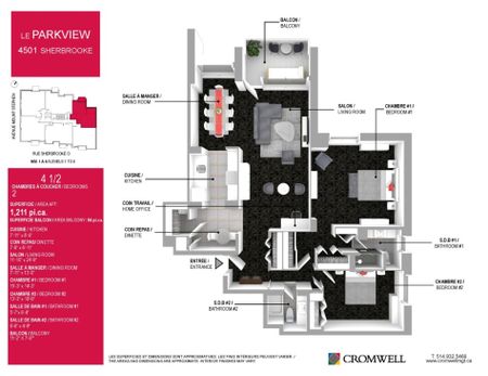 Appartement à louer - Westmount Appartement à louer - Westmount - Photo 4