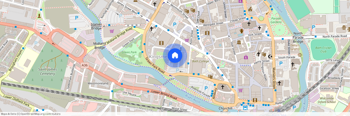 Riverside Gardens, Bath, BA1