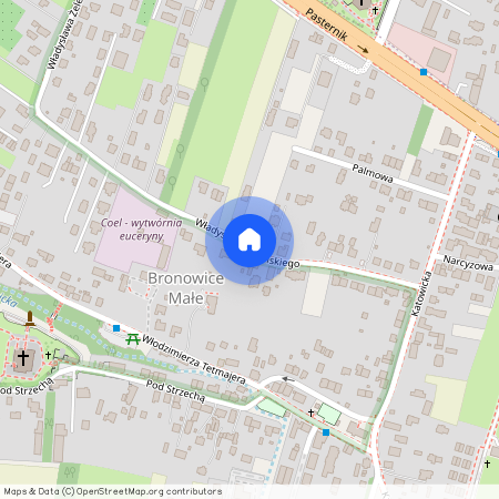 ul. Władysława Żeleńskiego, Bronowice Małe, Bronowice, Kraków, małopolskie