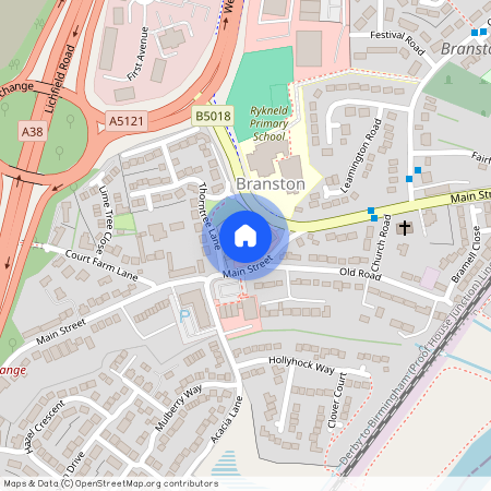 Rykneld Court, Main Street, Burton upon Trent, DE14, Estate