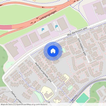 Mathilda Jungstedts gata 33, Klockaretorpet