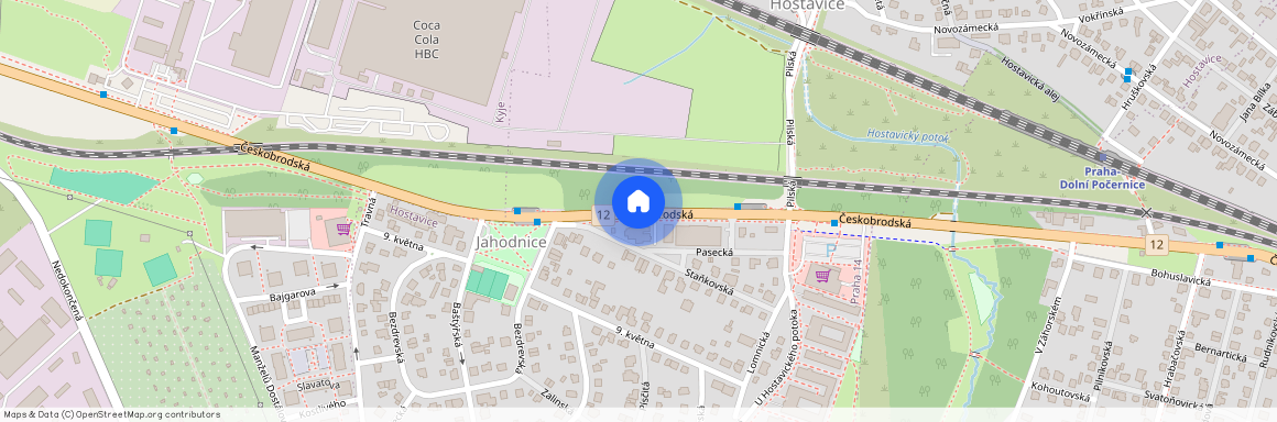 Českobrodská, Praha - Hostavice