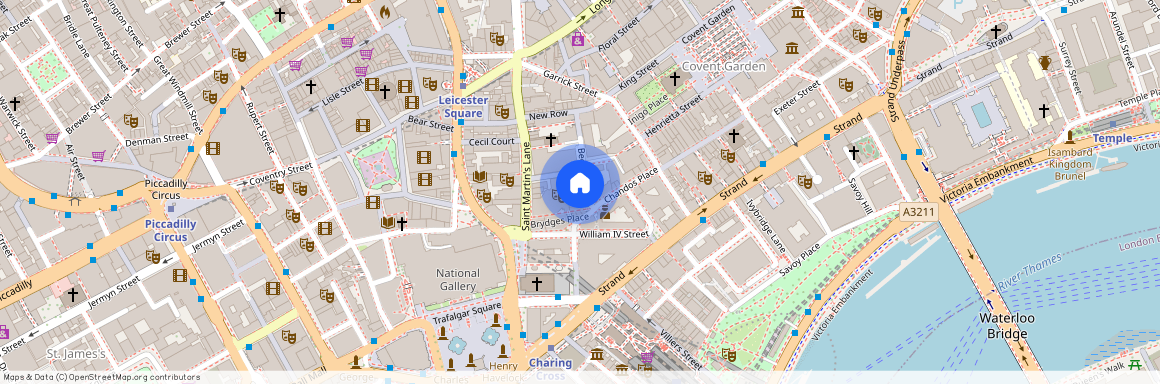 St Martins Lane, Covent Garden, WC2N