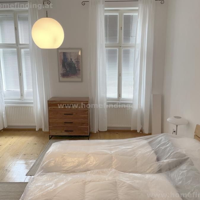 expat flat: möblierte 4-Zimmerwohnung (2 Schlafzimmer) nahe Mariahilfer Straße - Foto 1