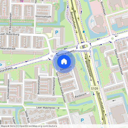 Biesbosch 379, Vredeveldbuurt, 1181JC, Amstelveen
