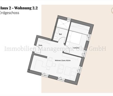 Wunderschöne 2-Zimmer-EG-Wohnung mit Tiefgaragenstellplatz! - Foto 2