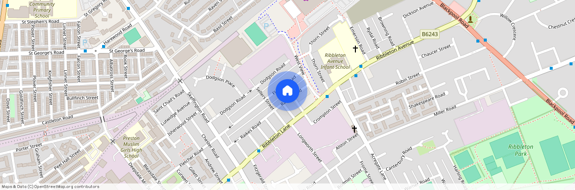 Raikes Road, Preston, PR1