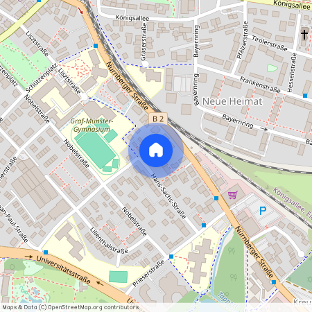 Hans-Sachs-Str. 33, 95444 Bayreuth