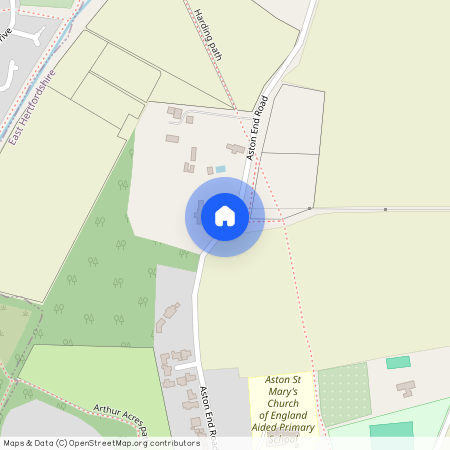 Aston End Road, Aston, Stevenage