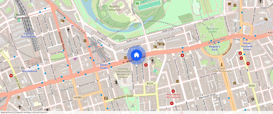 Nottingham Terrace, Regent's Park, NW1, London