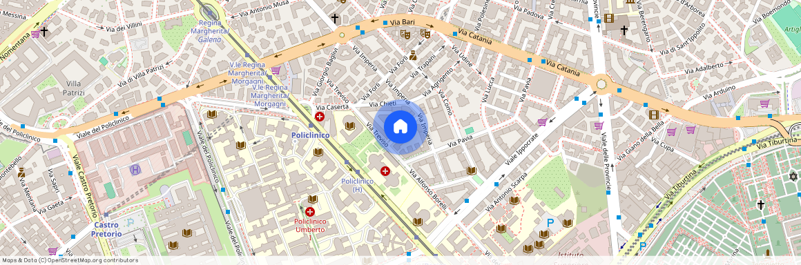 Via della Brianza, Roma (RM), Nomentano, Piazza Bologna, Policlinico