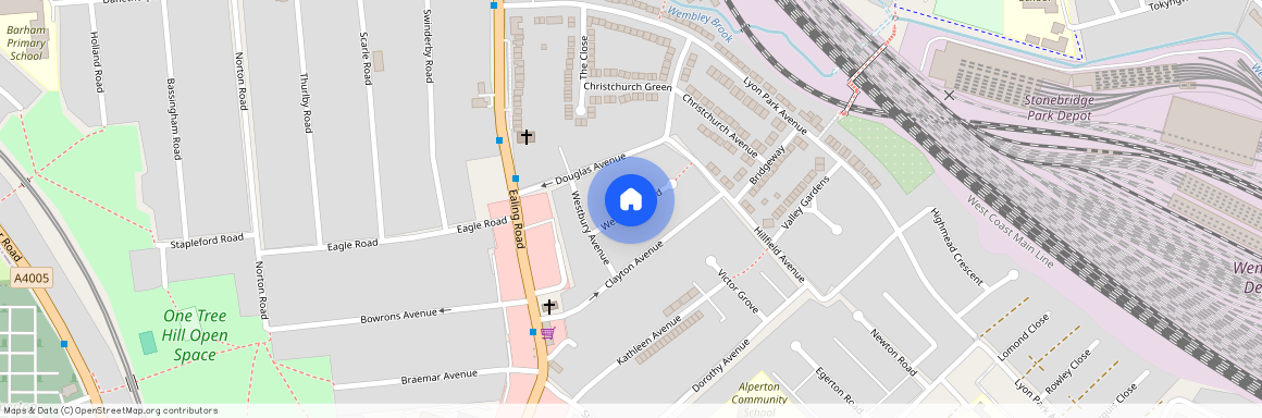 Westbury Road, Wembley, Middlesex HA0