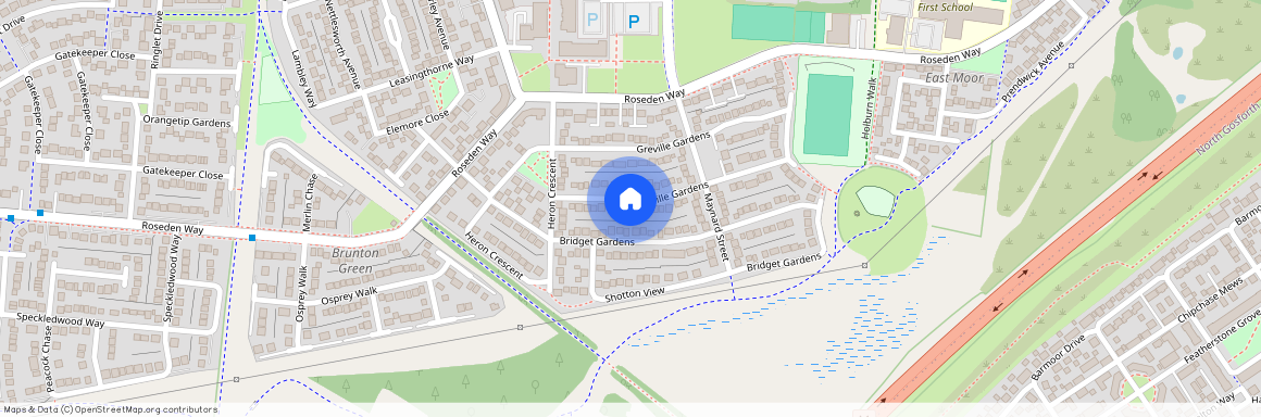 Greville Gardens, Great Park, Newcastle Upon Tyne