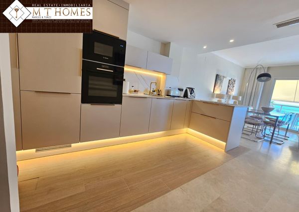 SPECTACULAR BEACHFRONT APARTMENT IN LOS BOLICHES – PANORAMIC SEA VIEWS