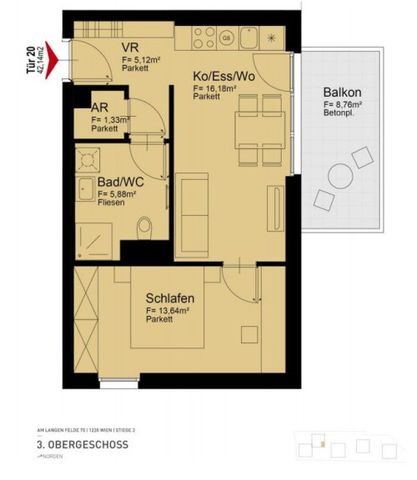 Moderne 2 Zi Wohnung mit Balkon provisionsfrei - nahe U1 - Photo 5