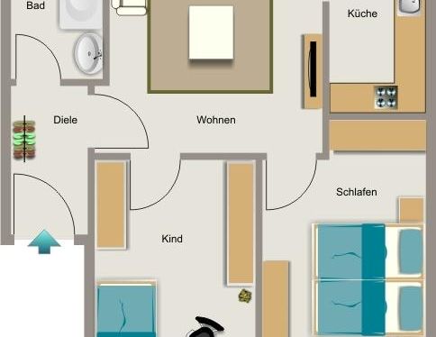 Wenn es einmal zu eng wird, haben wir die passende Wohnung. - Photo 1