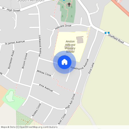 Hawthorne Avenue, South Anston, Sheffield, South Yorkshire, S25
