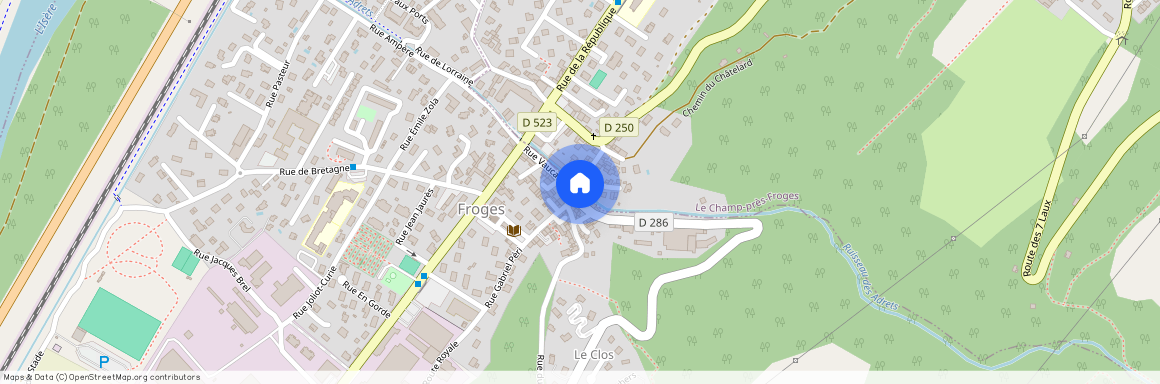 5 PLACE DE LA CONVENTION - 38190 FROGES