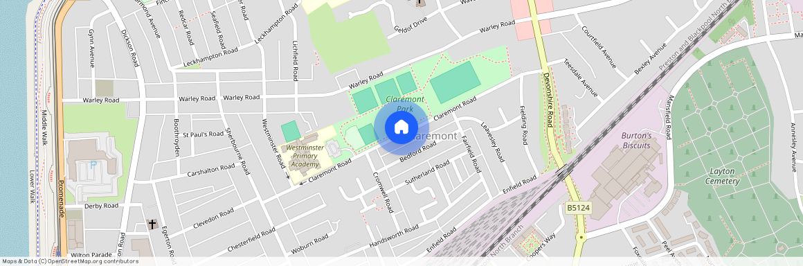 Claremont Road, Blackpool, FY1