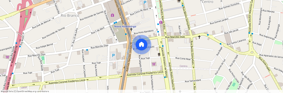 Rua Miguel Couto, 148 - Centro, Novo Hamburgo - RS