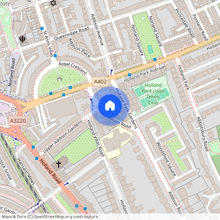 Addison Road, Holland Park, London, W14