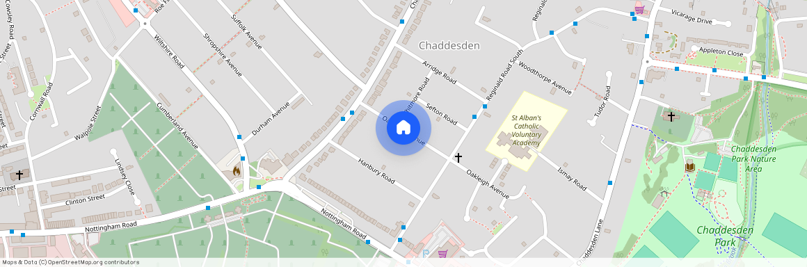 Oakleigh Avenue, Chaddesden, Derby, Derbyshire, DE21 6GZ