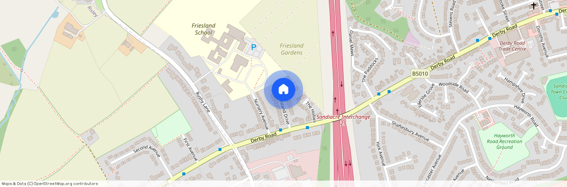 Friesland Drive, Sandiacre. NG10 5HP