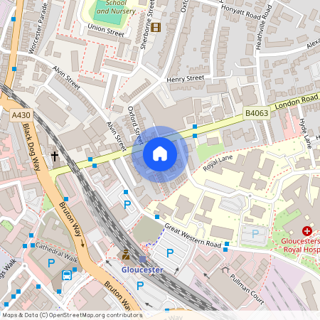Welsh Harp Court, Oxford Terrace, Gloucester, Gloucestershire, GL1