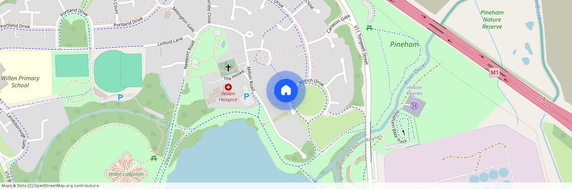 Aldrich Drive, Willen