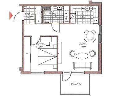 Allévägen 11B - Foto 2