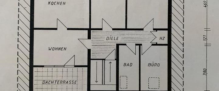 Zentrale 4-Zimmer Wohnung in Hennef - Foto 1
