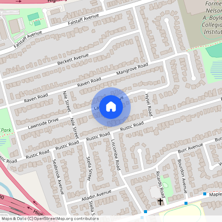 89 Lawnside Drive Unit# Basement, Toronto