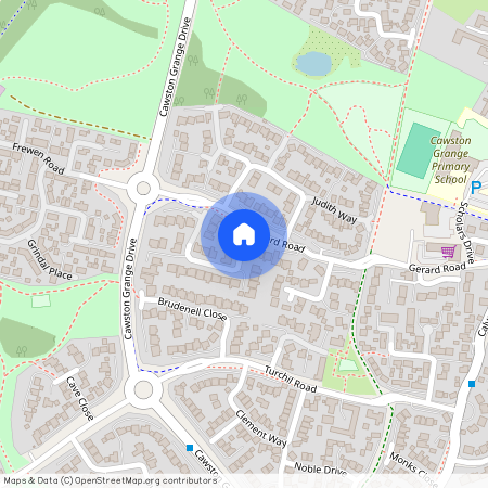 Alicia Close, Cawston, Rugby