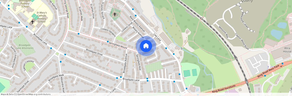 Springfield Mount, Horsforth, Leeds, West Yorkshire, LS18
