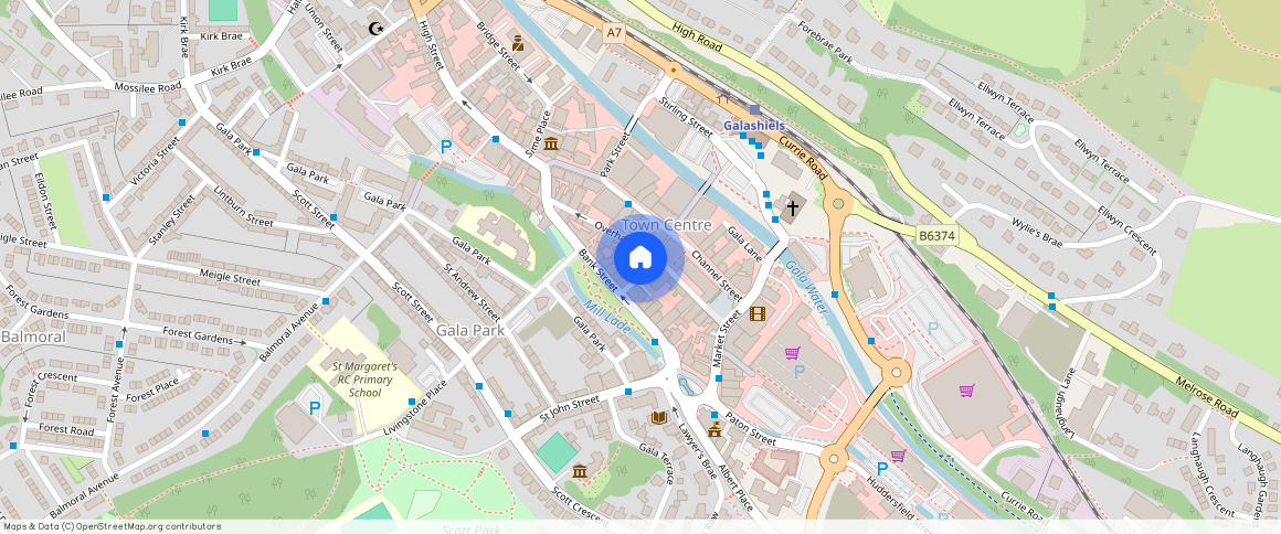 Bank Court, Galashiels, TD1