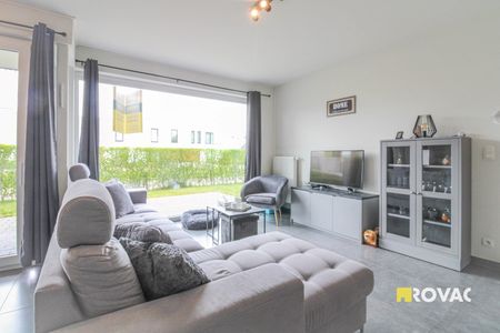 Gelijkvloers appartement met tuin en garage! - Foto 5