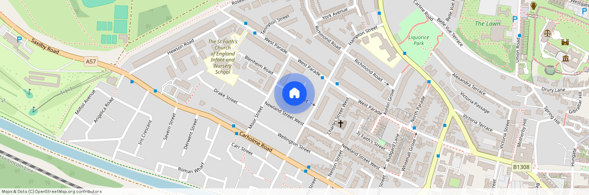 at Lincoln, 15, Allison Street LN1